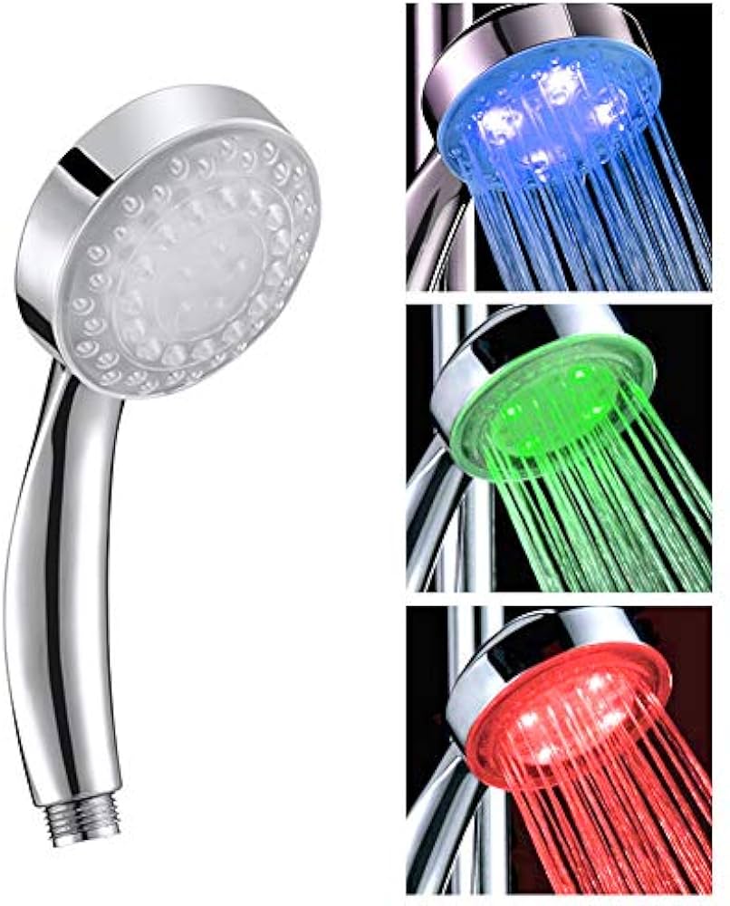 AquaGlow Smart LED Shower Head